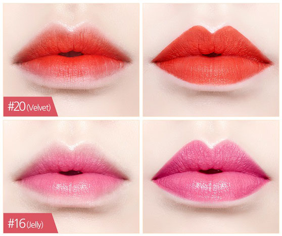 Etude House Play 101 Blending Pencil Lip Swatches